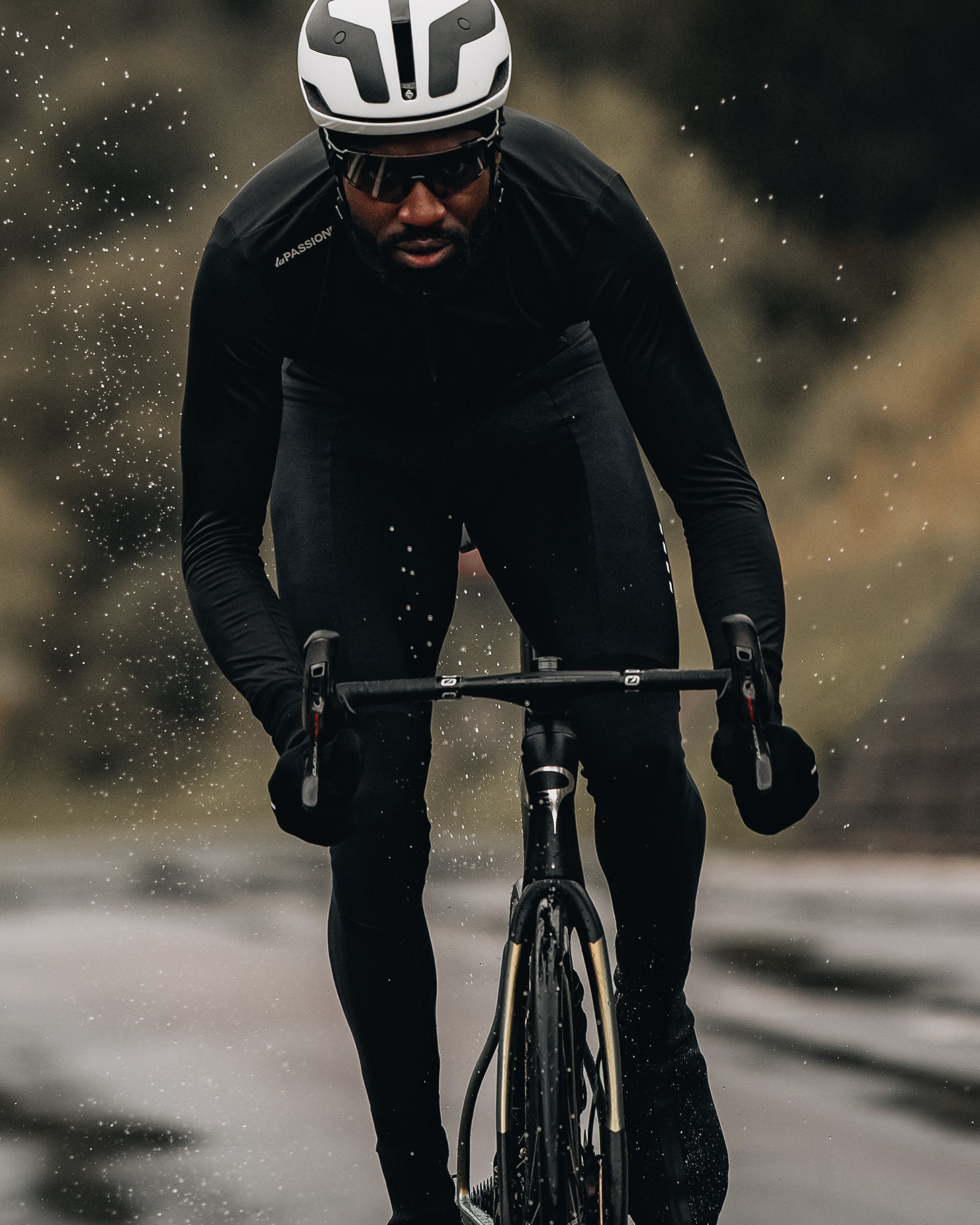 Club Deep Winter Tights Black: Men's Cycling Clothing | La 