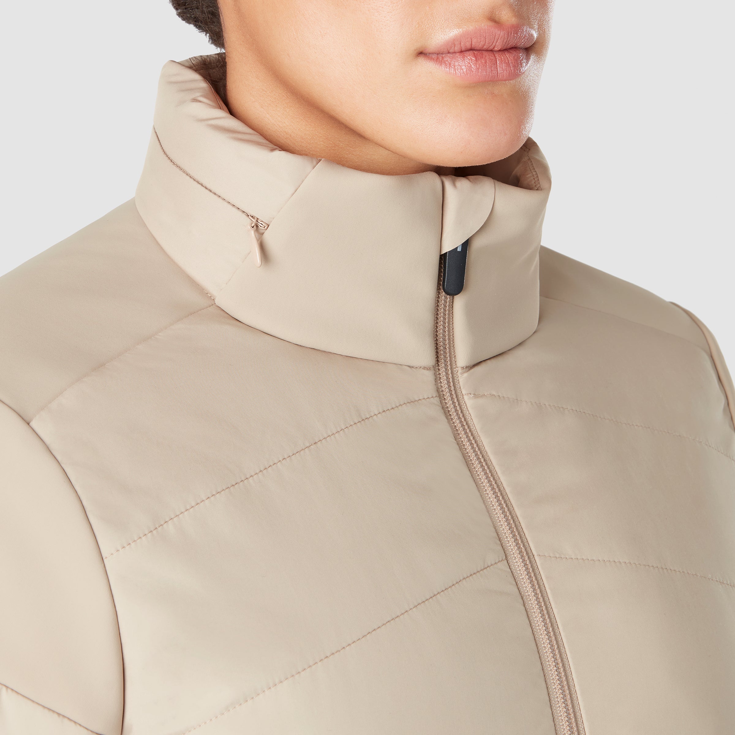 Commuter Insulated Jacket Sand: Women's Cycling Clothing – La