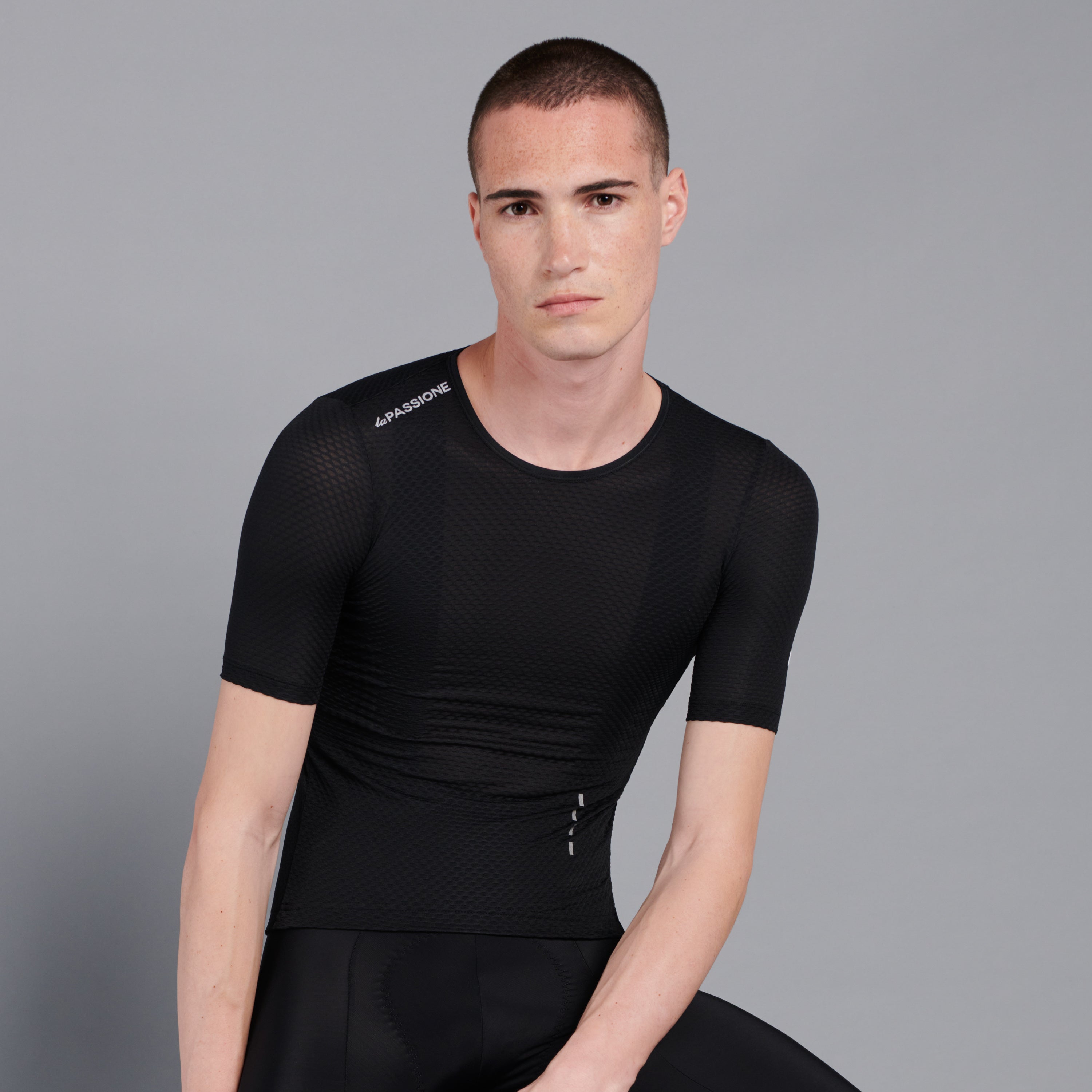 Striver Ultralight No Zip Jersey Black | LaPassione – La Passione